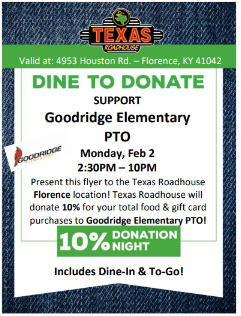 Texas Roadhouse Flyer