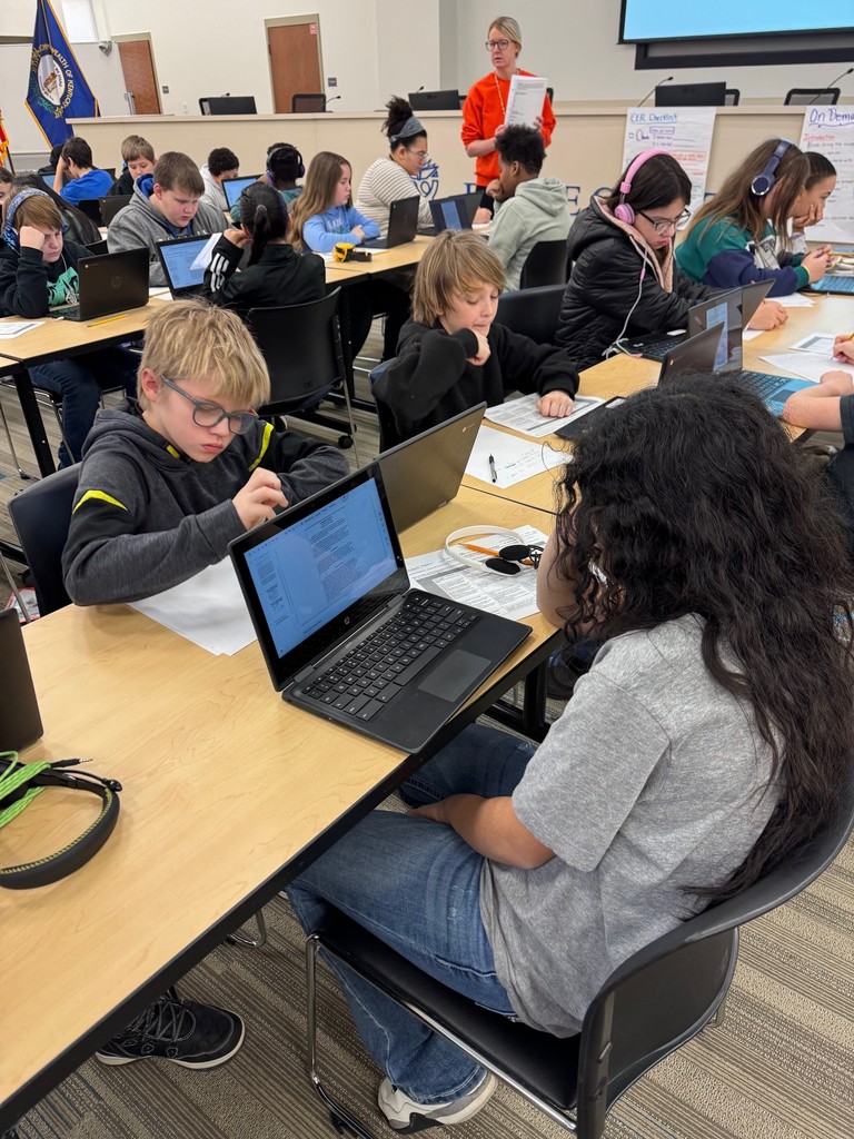 students working together