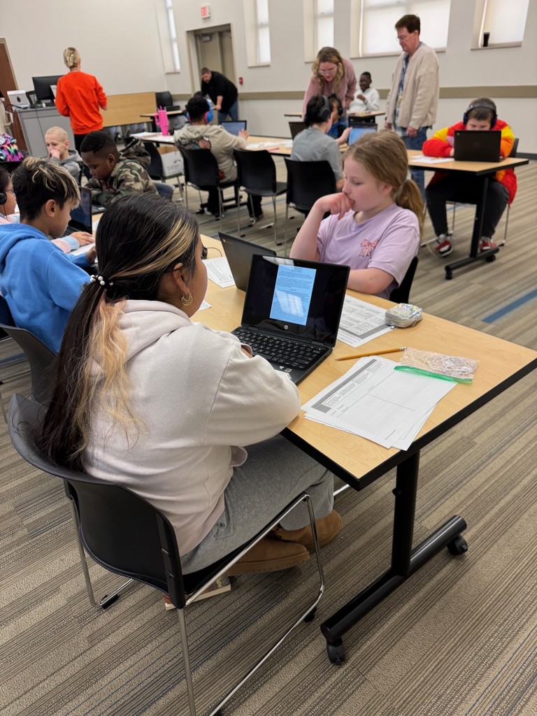 students working together