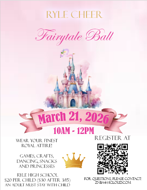 Ryle Cheer Fairy Tale Ball