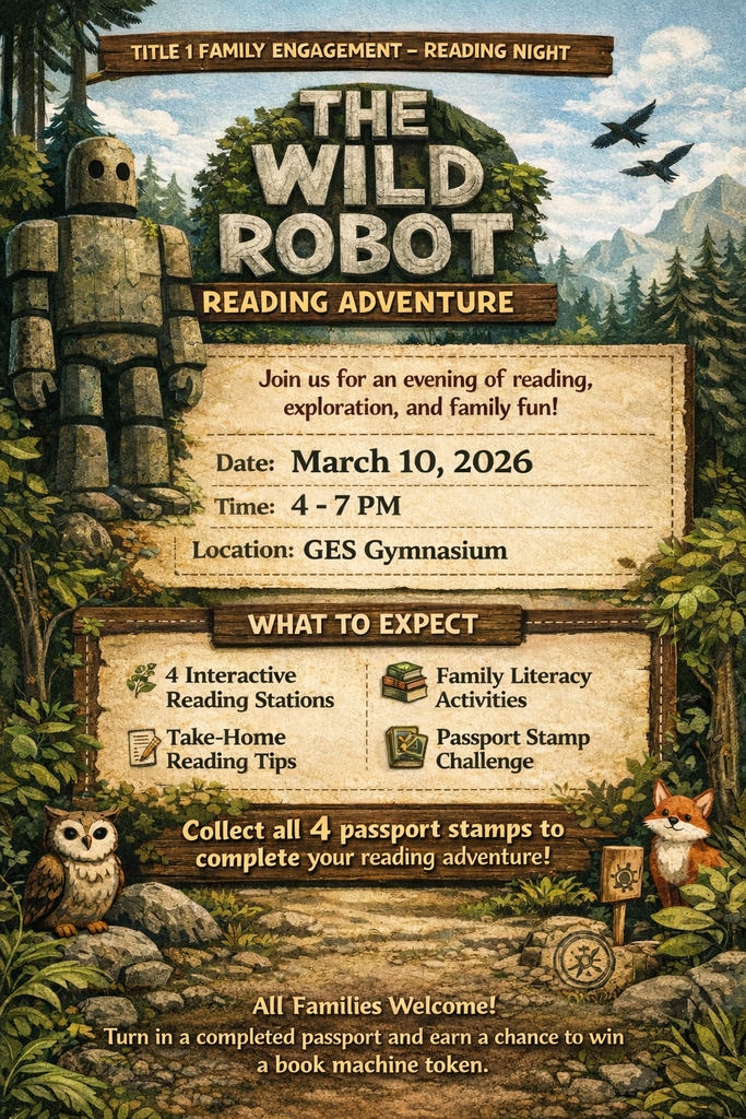 Literacy night flyer