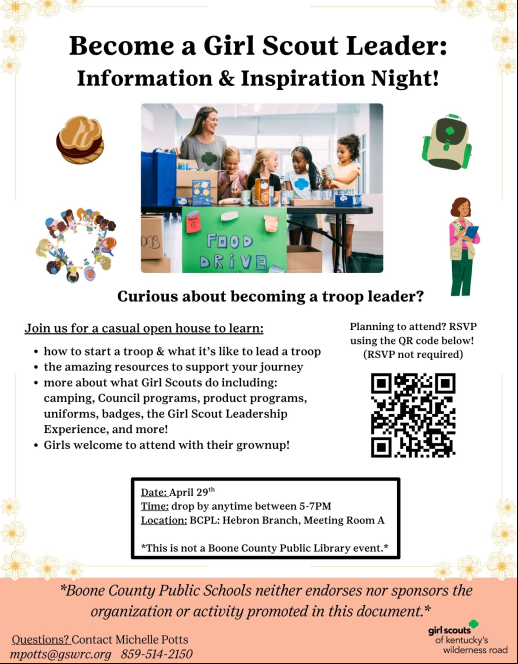 Girl scout information night
