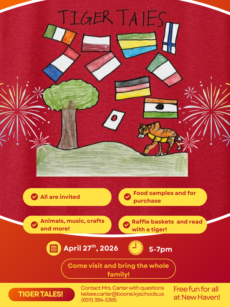 Tiger Tales EOY Celebration Flyer