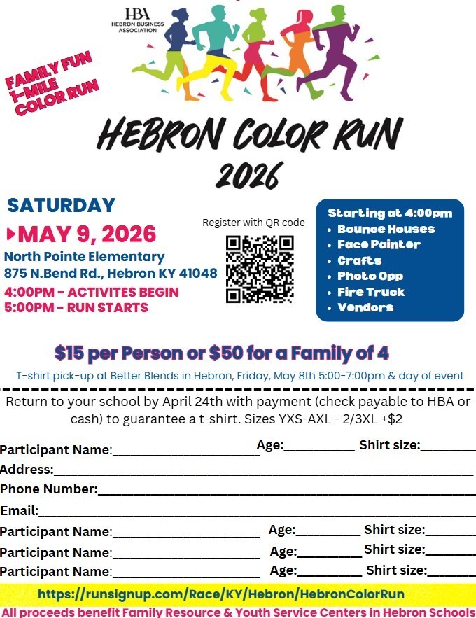 Hebron Color Run May 9