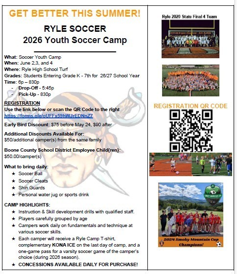 Ryle Soccer Camp