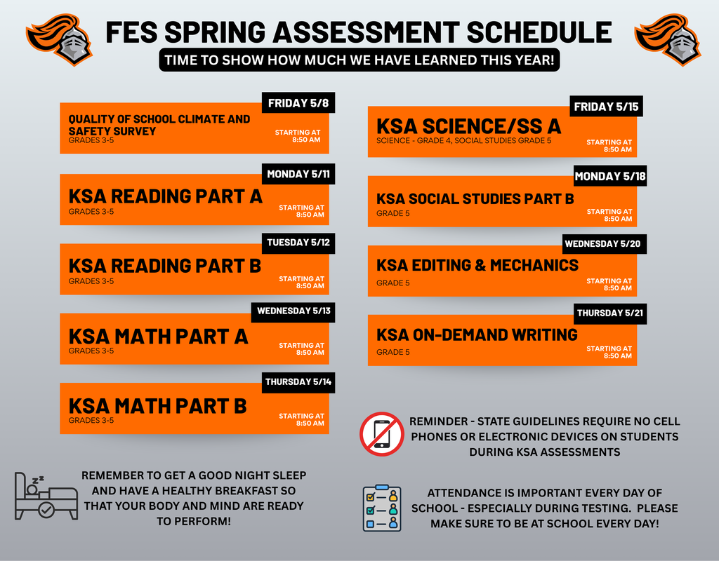KSA Schedule for families