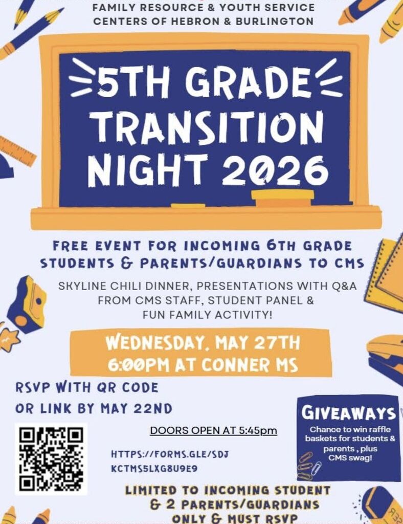 CMS transition night for rising 5th graders