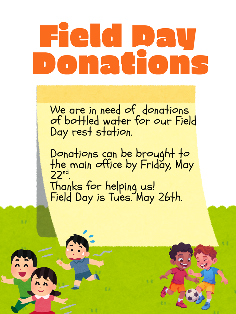 water needed for field day