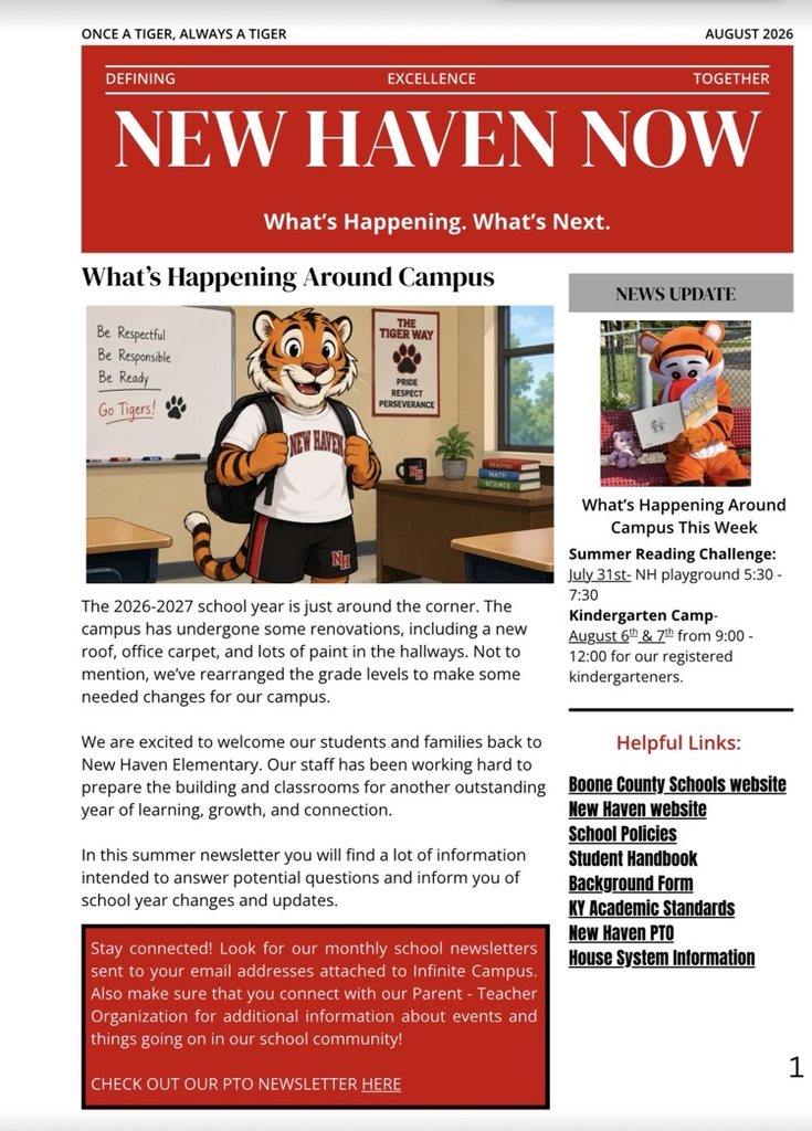 NH July Newsletter Page 1