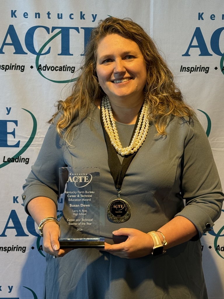 Dews CTE teacher of the year