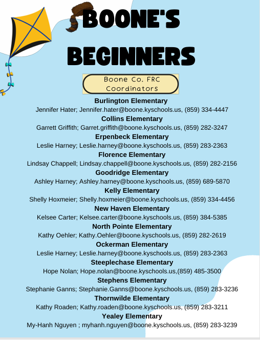Boone's Beginner's program!