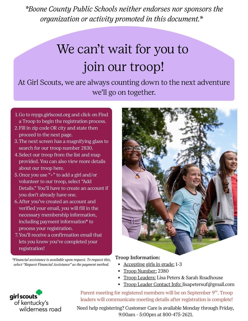 New Haven Girl Scouts Recruitment