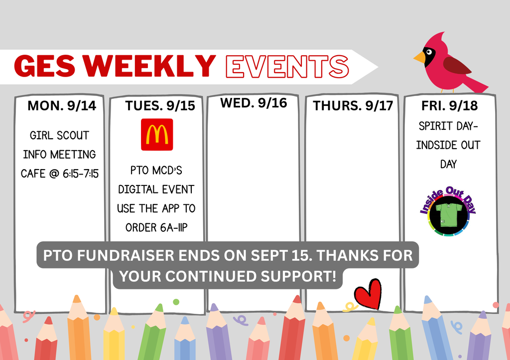 weekly events