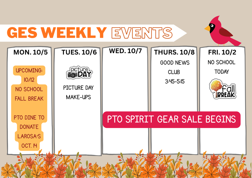 weekly events