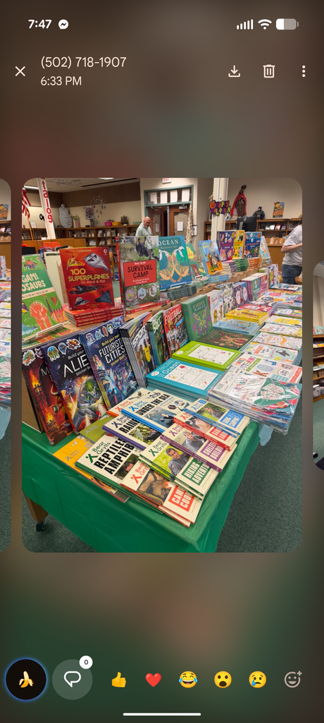 Table covered with green cloth displaying numerous books, some with colorful illustrations, inside a room with a white ceiling and gray carpeted floor.