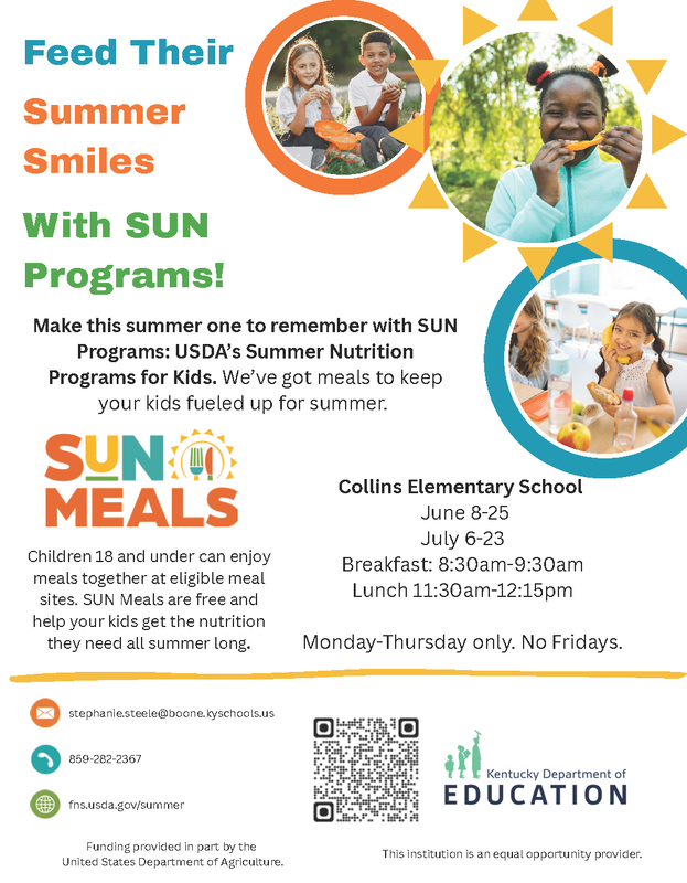 summer feeding program flyer