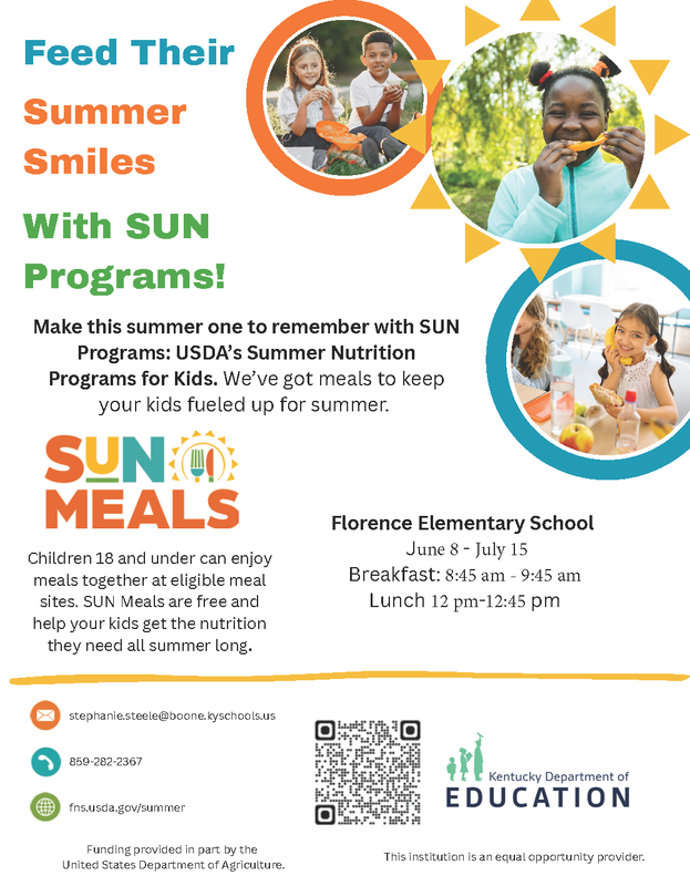 summer feeding program flyer