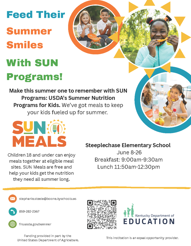 summer feeding program flyer