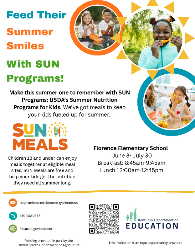 summer feeding program flyer