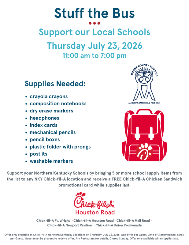 chick-fil-a stuff the bus flyer