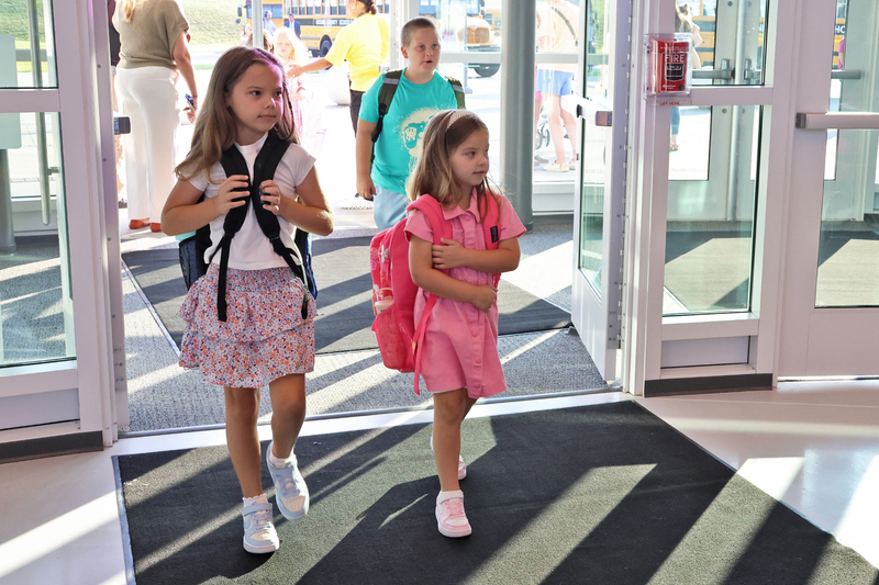 students entering school
