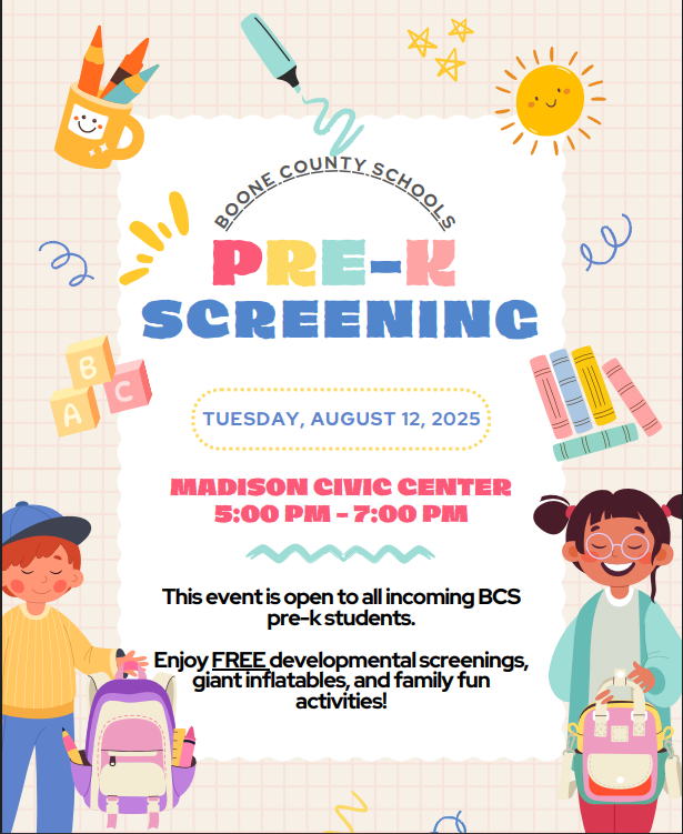 PreK Screening Flier