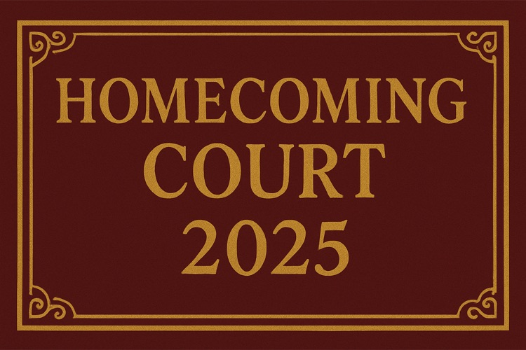 homecoming court banner