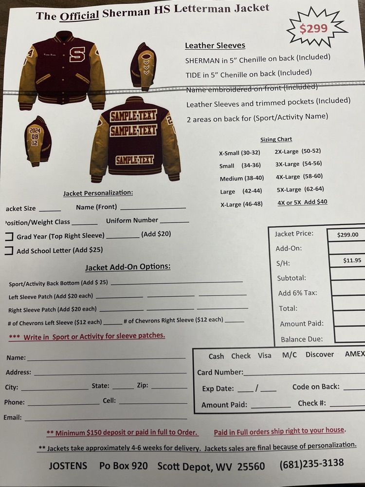 Order form