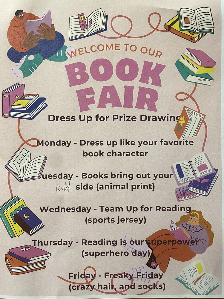 Book Fair Dress Up Days
