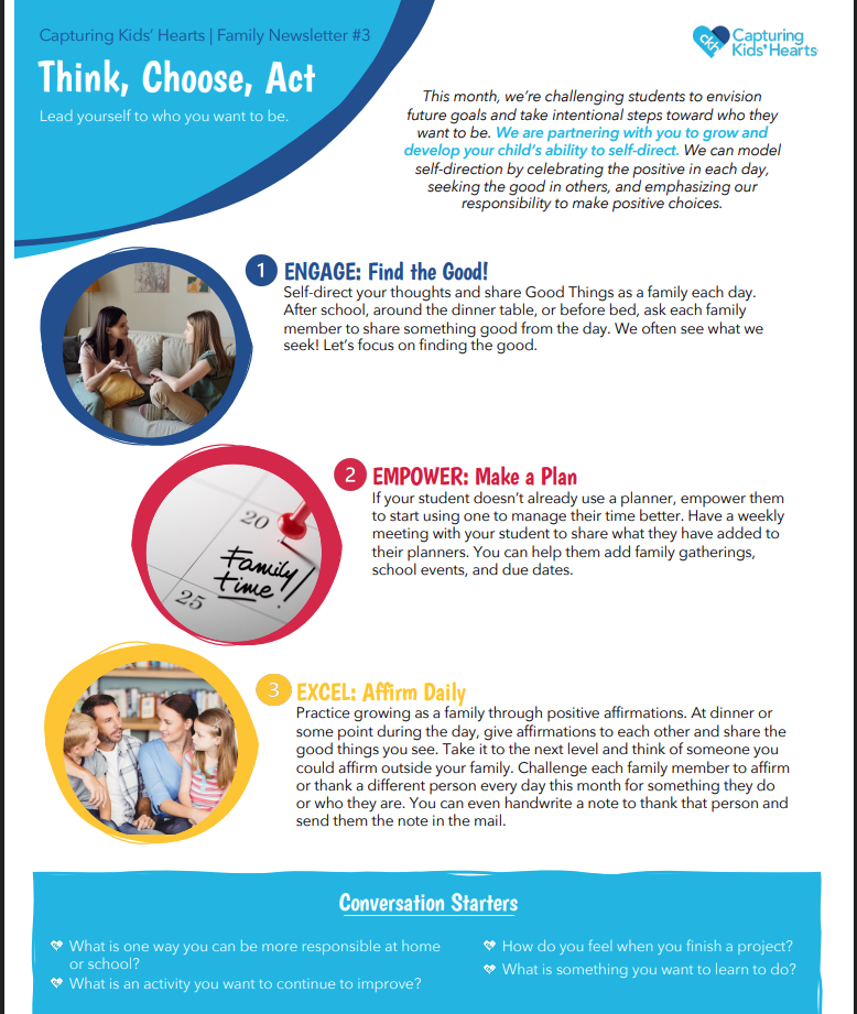 October CKH Parent Newsletter