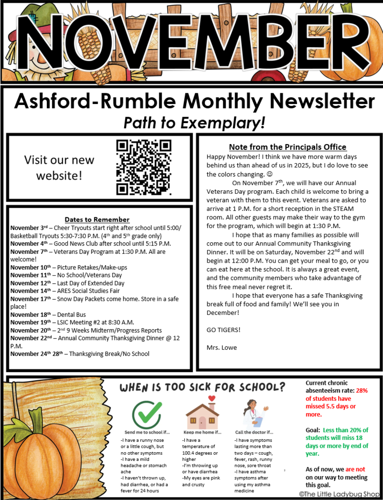 November Newsletter