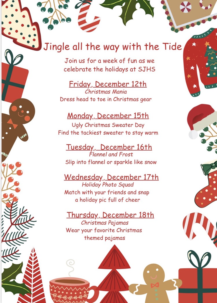 Christmas Dress-Up Days