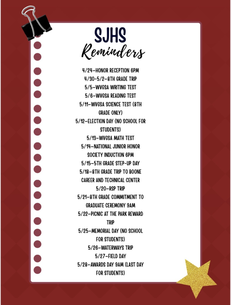 End of Year Event Dates