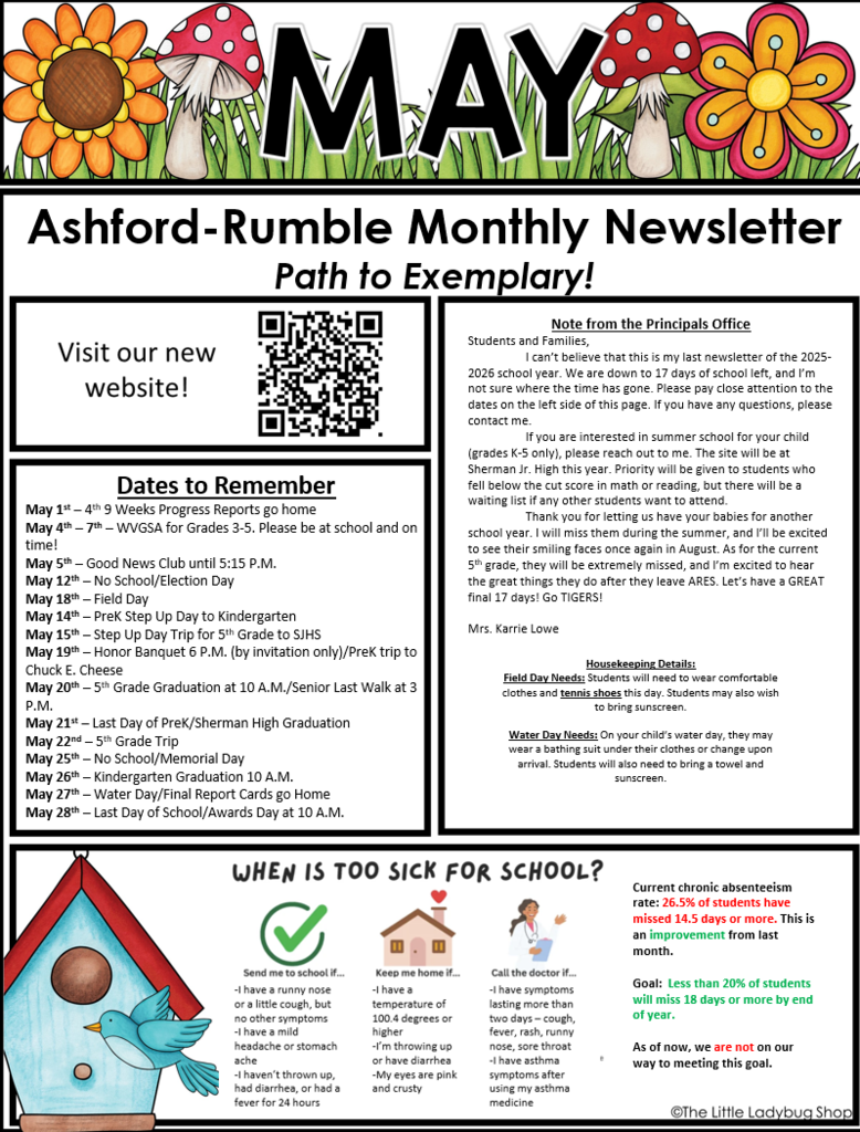 May 2026 Newsletter