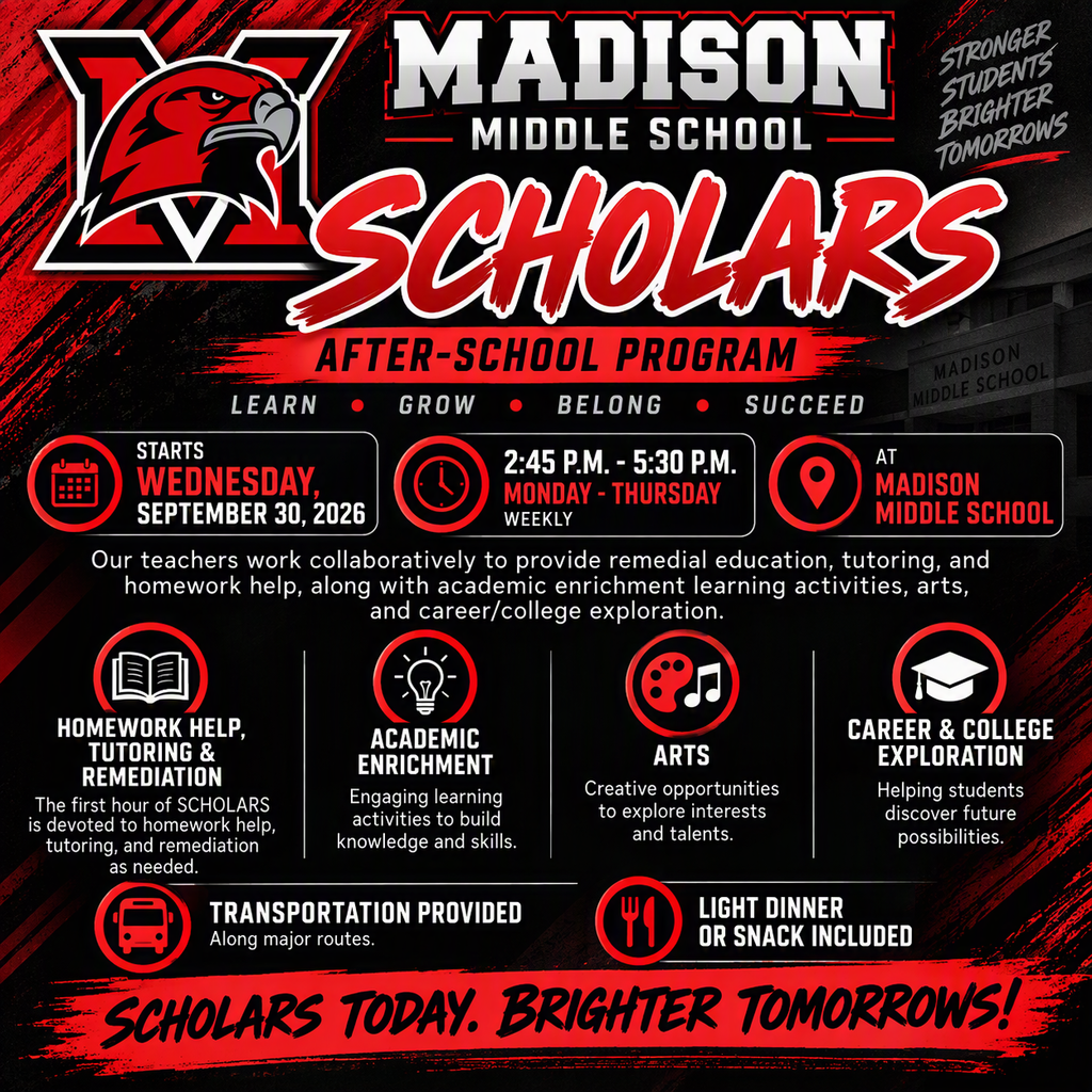 MMS SCHOLARS Program Flyer