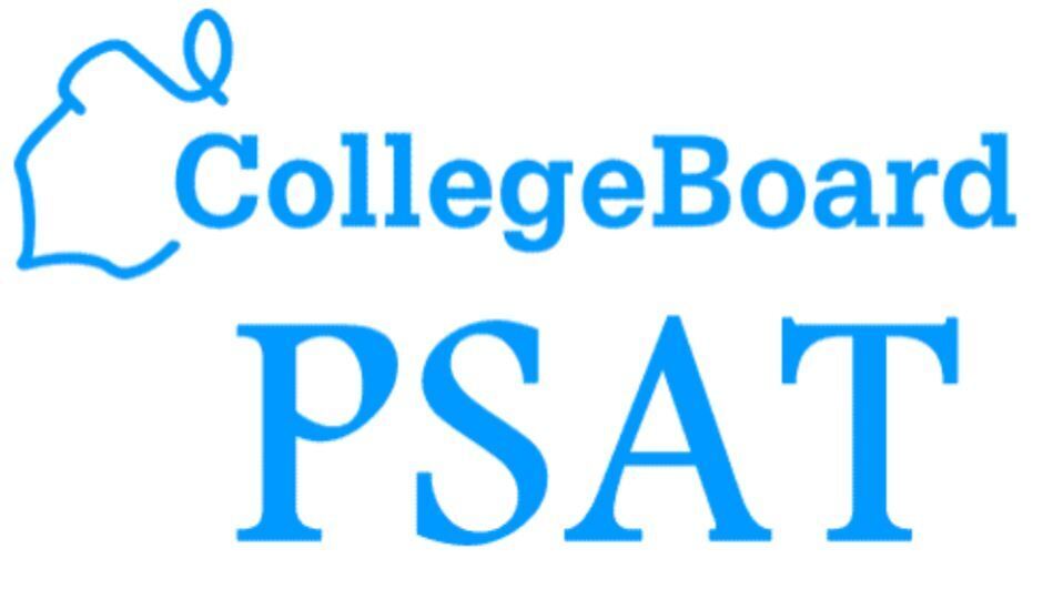 Blue text that says College Board PSAT