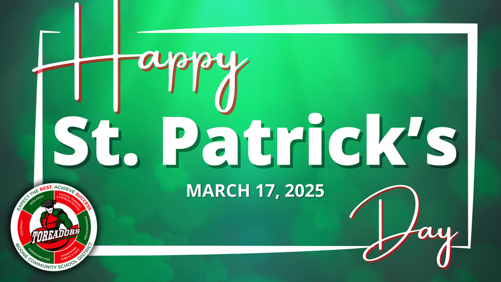 Graphic wishes everyone a Happy St. Patrick's Day!