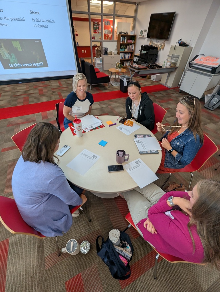 New teachers at new teacher orientation day