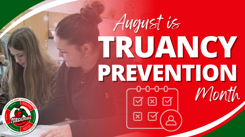 August is Truancy Prevention Month