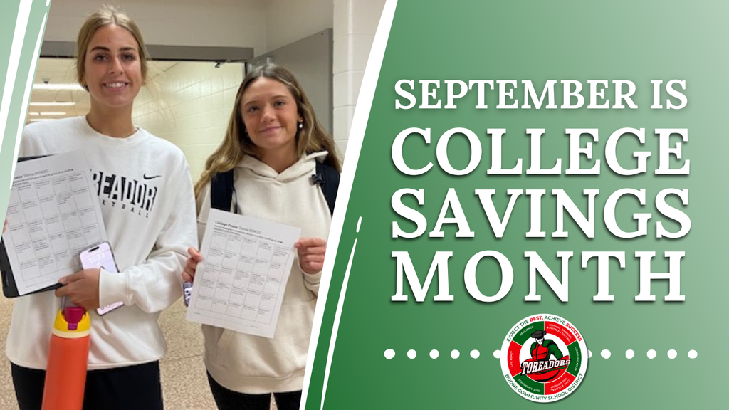 September is college savings month