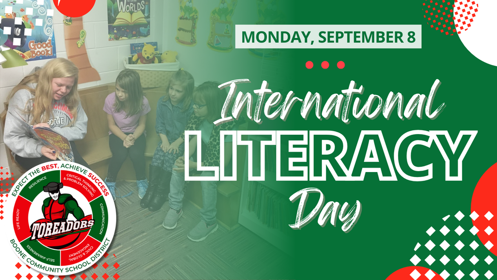 Monday, September 8: International Literacy Day