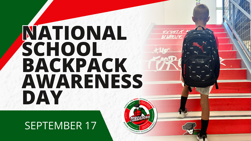 National school backpack awareness Day: September 17
