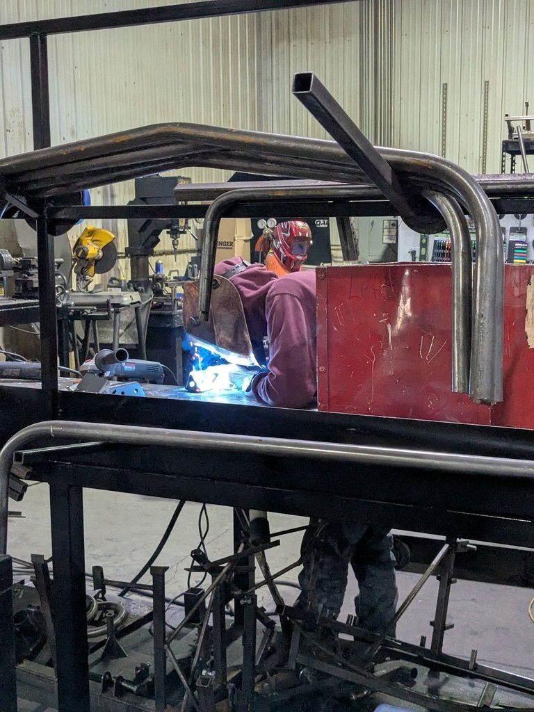 Student in the Boone EDGE Adventure program gaining real world experience