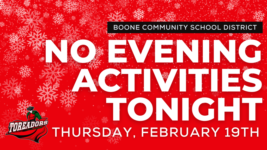 no evening activities