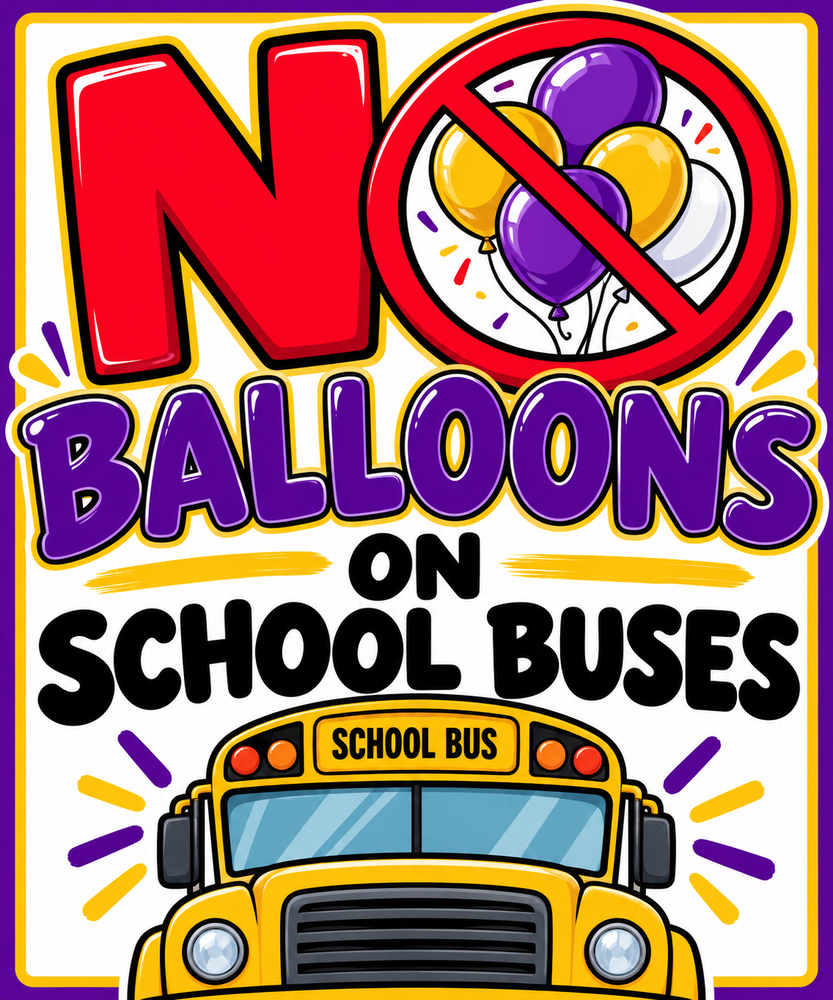no balloons