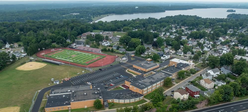 Boonton Public School aerial view