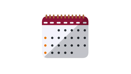 flipping calendar