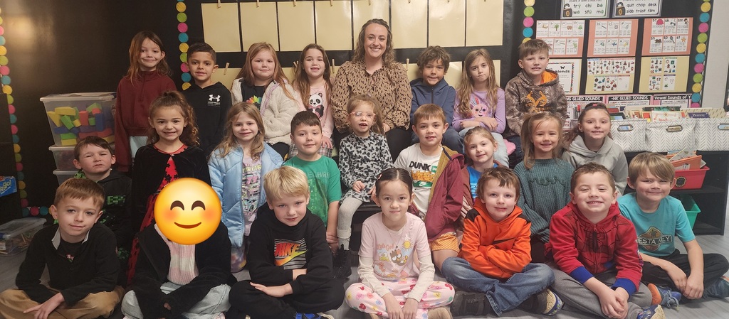 Mrs. Farley and her first graders
