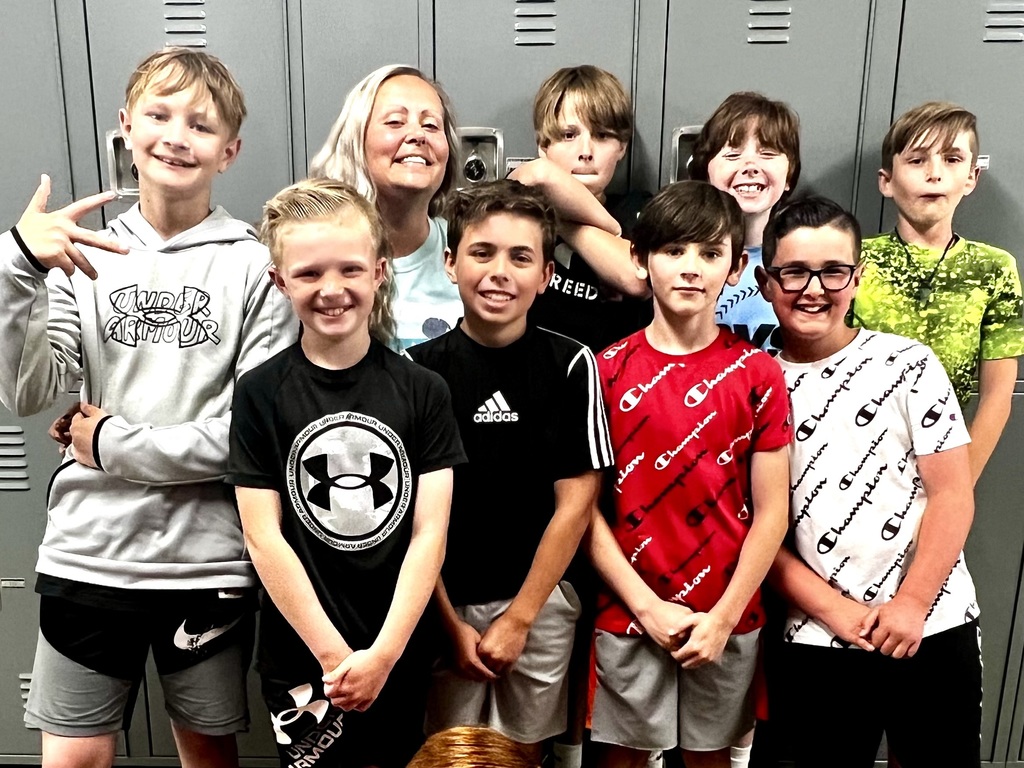 Mrs. Kleinert & students