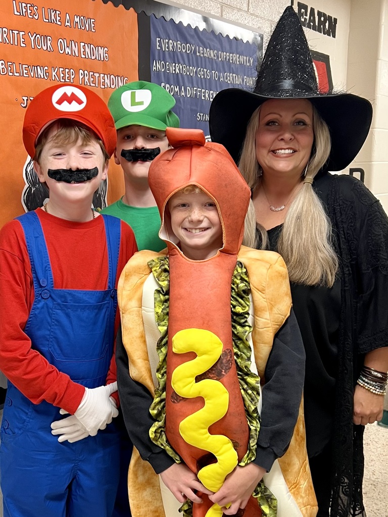 Mrs. Kleinert and students